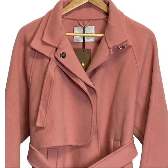 Gentle Herd wool pink coat - Picture 5 of 11